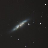 M82 with supernova